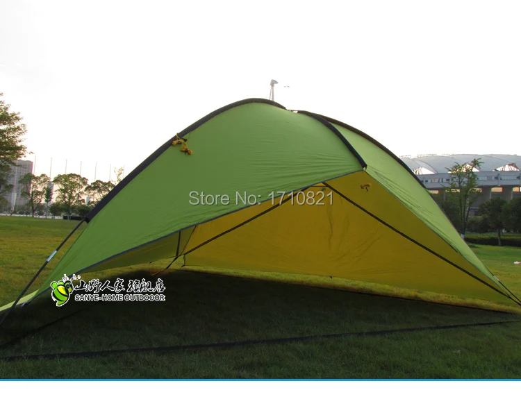 نمط جديد نوعية جيدة 480*480*480*200 cm كبيرة الفضاء للماء خفيفة الشمس المأوى bivvy المظلة خيمة للشاطئ