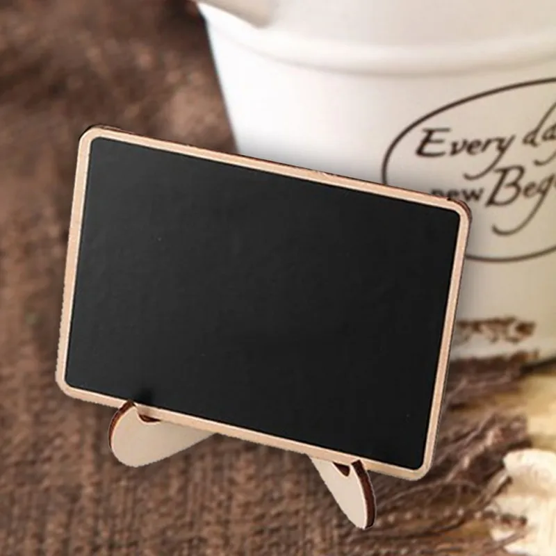 

2019 Mini Board Home Decoration Assembled DIY Mini Slates Message Wood Board Wedding Wood Slate Labels Office home decor