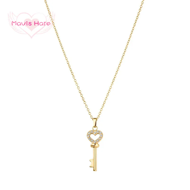 Mavis Hare Key to my Heart Necklace 
