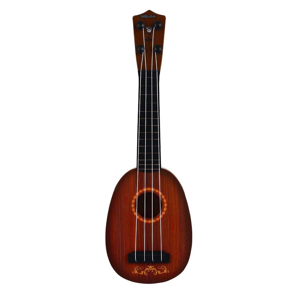 41 см деревянные Ukelele гитарные игрушки Детские 4 струнные акустические Ukelele гитарные ra разработка моделирование Подарочный инструмент