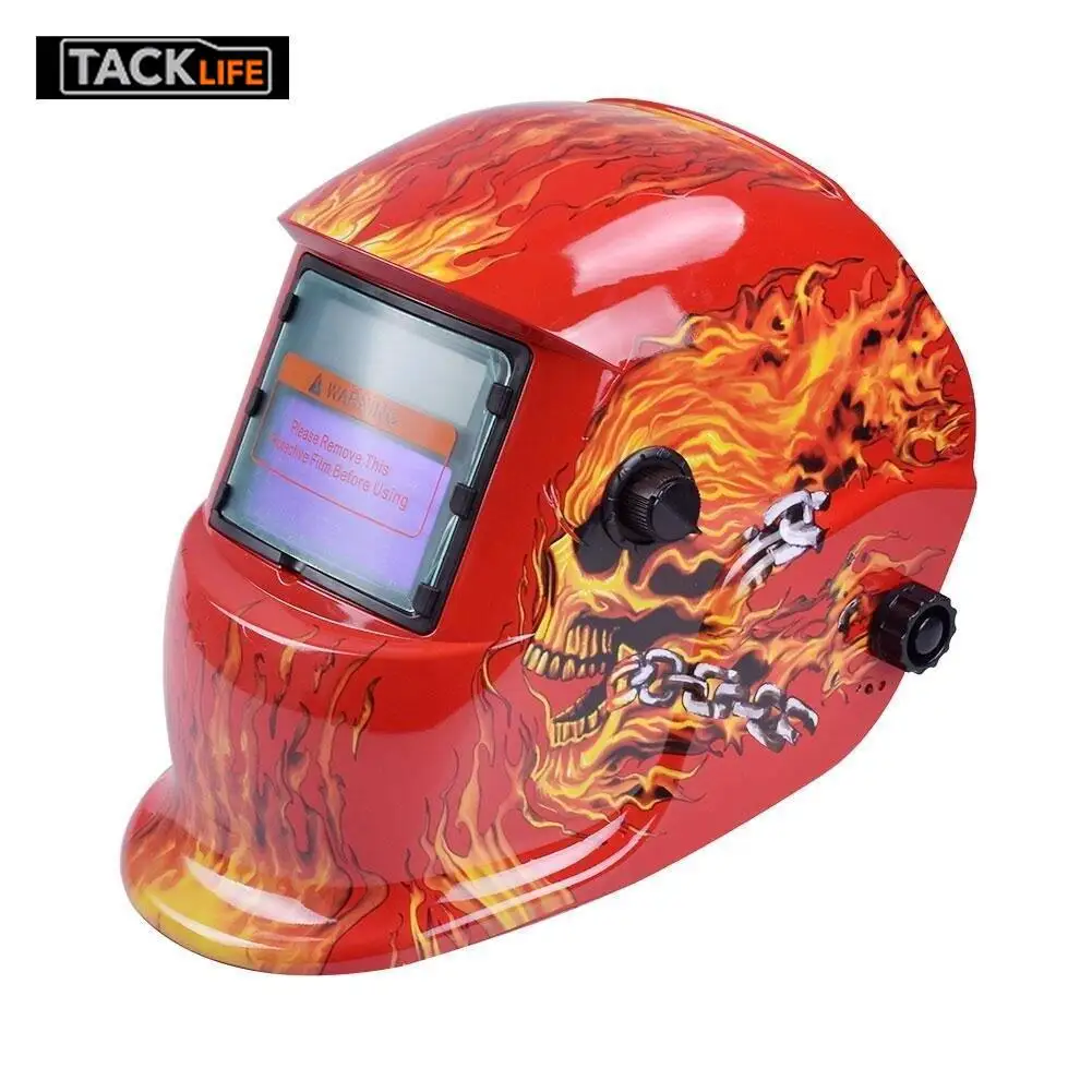 New Solar Auto Darkening LCD Welding Mask Tig Mig Electric Welding Helmet Mask Cap Sale Soldering Supplies