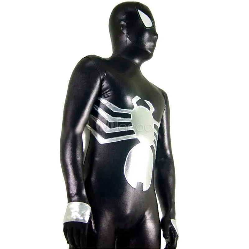 Высококачественный мужской костюм спайдермена для косплея для взрослых/детей на Хэллоуин, блестящий металлический супергерой zentai