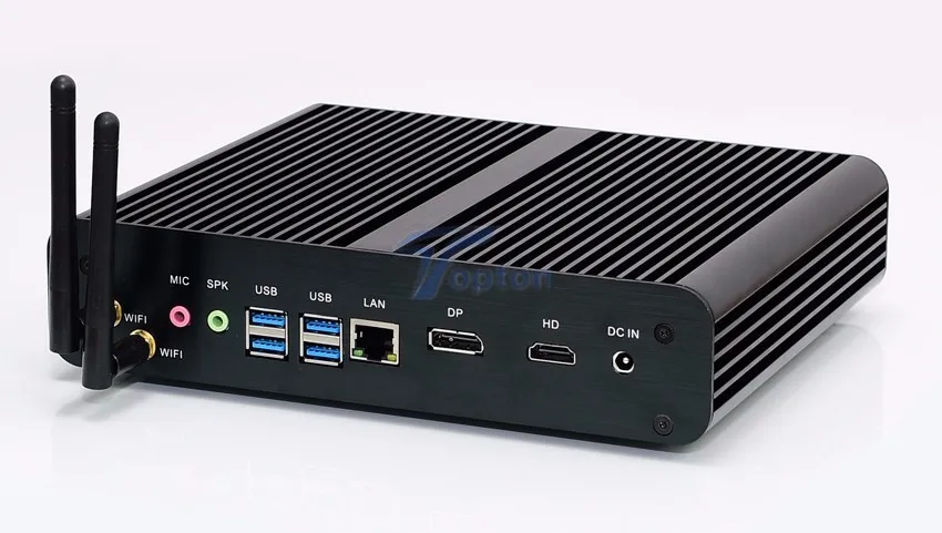 Kaby Lake i7 7500U безвентиляторный мини ПК Intel HD Graphics 620 Windows10 300M Wifi архитектура