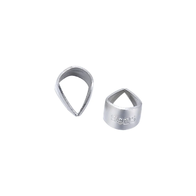

Valyria 3g Sterling 925 Silver Pinch Clips Bail Connectors Findings(About 22pcs)