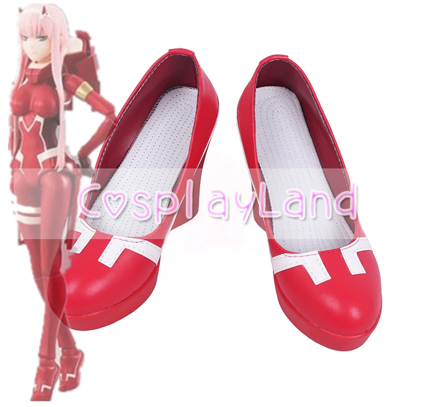 

Darling in the Franxx Zero Two Code 002 Fighting Puppet Cosplay Boots Shoes for Adult Women Shoes Accessories Custom Made