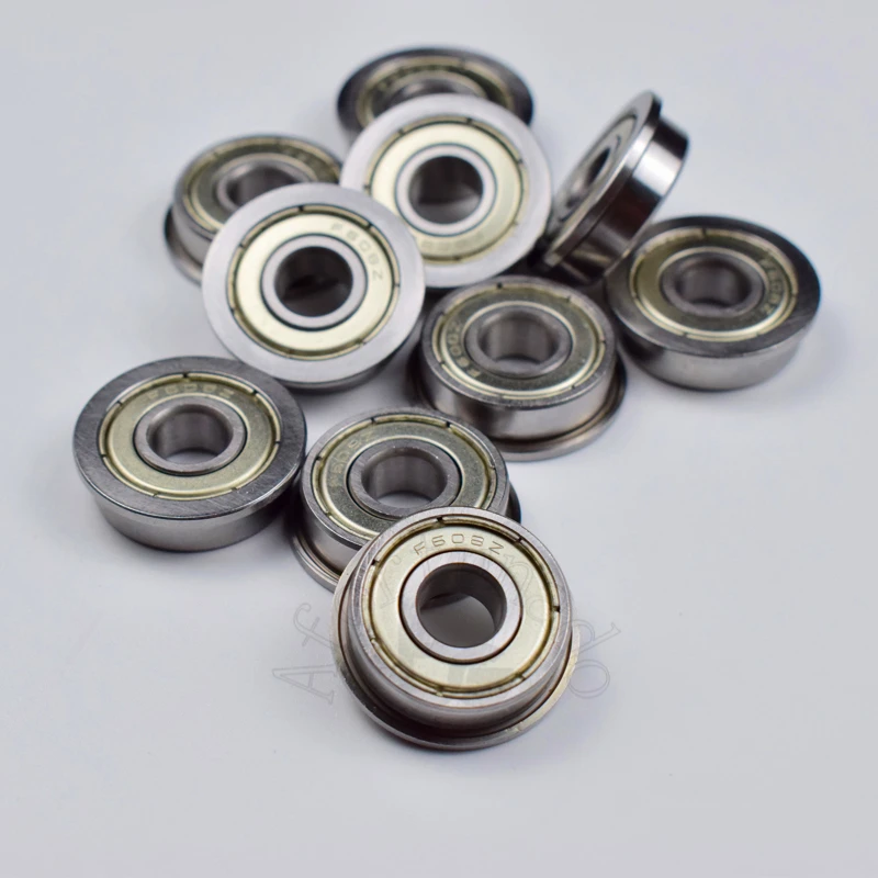 8*22&25*7mm 608 Flange bearings F608 F608Z F608ZZ chrome steel bearing rubber sealed bearing 10pieces F608ZZ