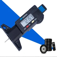 0-25 мм цифровой датчик измеритель Глубина рисунка протектора шин штангенциркуль с нониусом из пластмассы