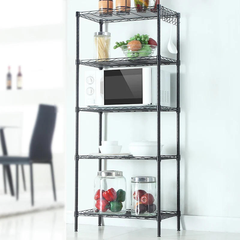 Details about / 60/"x22/"x12/"Heavy Duty 5 Layer Wire Shelving Rack Adjustable Shelf Storage Holder