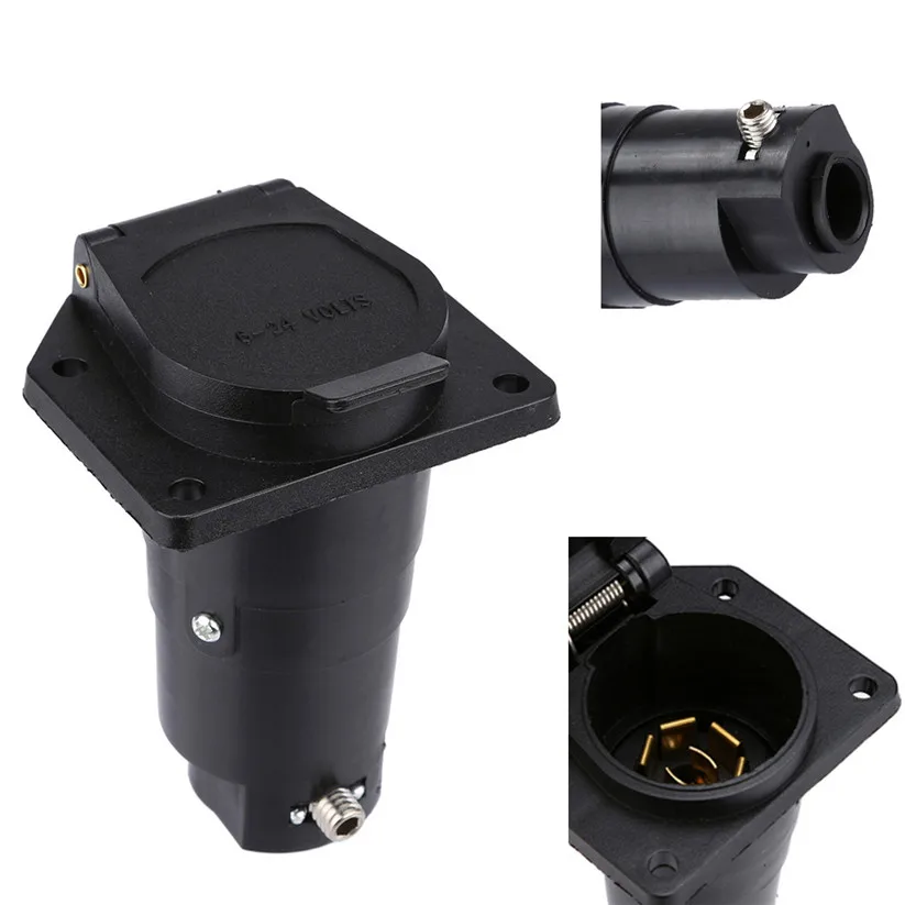 Car styling kongyide Round Trailer 7 Way Connector Female
