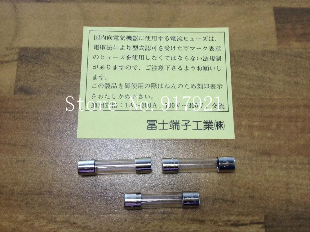 

[ZOB] The original Japanese Fuji FUJI FGBO 32-826 4A 125V 6X30MM glass tube fuse --100pcs/lot