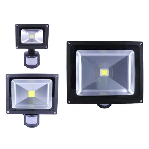 

10W 20W 30W 50W PIR LED Flood light with Motion Sensor Spotlight Waterproof Outdoor LED Floodlight Lamp AC85-265V
