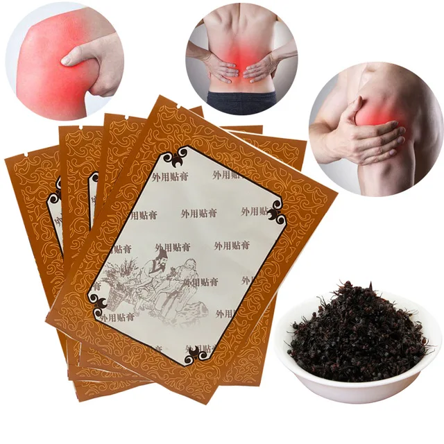 4patches Black Ant Magnet Chinese Traditional Pain Relief Patch Knee ...