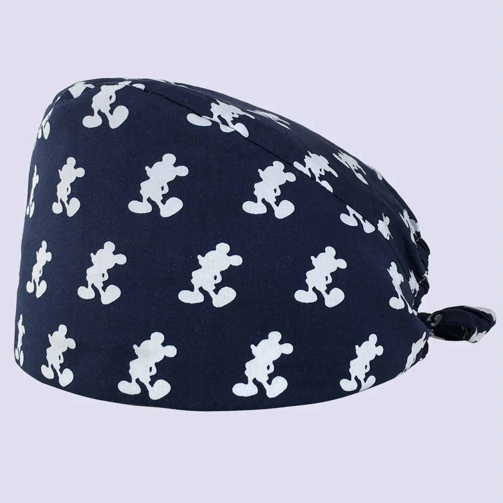 Высококачественная НОВАЯ шапка для операционной и хирургическая Кепка для мужчин и женщин, дышащая хлопковая кепка для домашних животных, медицинская Кепка - Цвет: photo