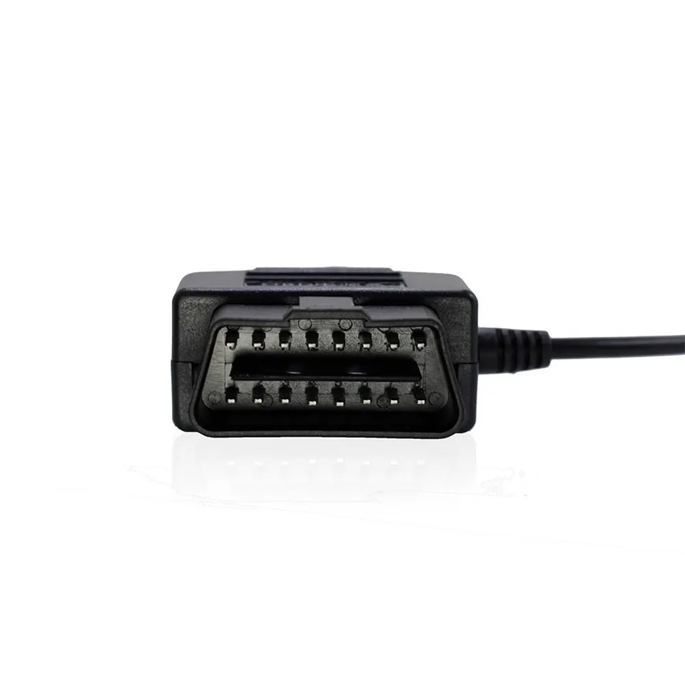 Автомобильный адаптер питания с usb кабелем для зарядки OBD2 автомобильный кнопкой