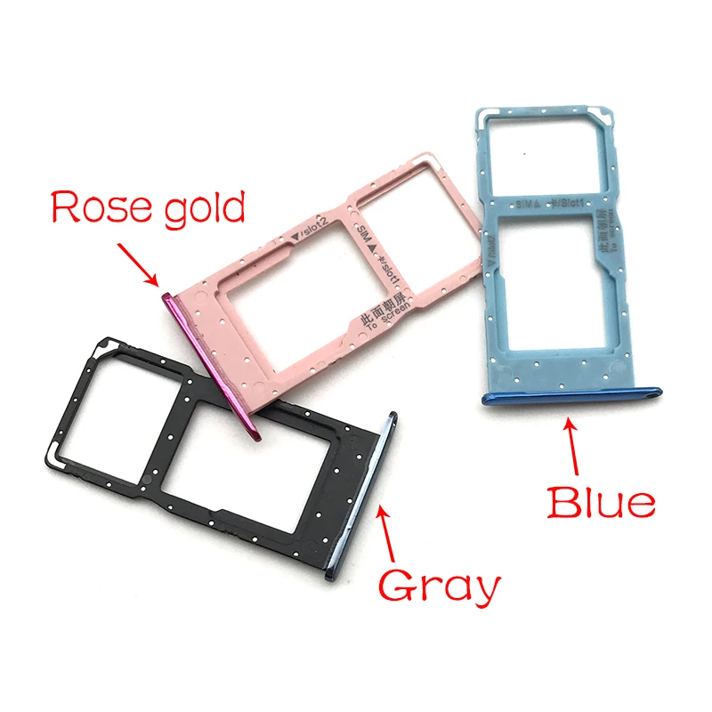 

Micro Nano SIM Card Holder Tray Slot Holder Adapter Socket For Huawei P Smart 2019 / honor 10 lite