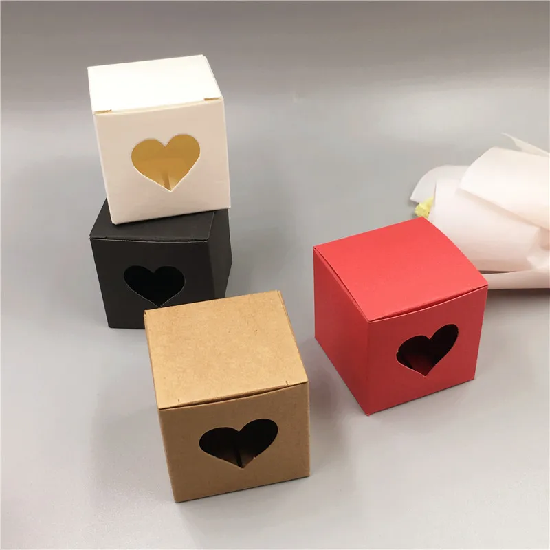 

12Pcs Kraft Paper Small Gift Packaging Box Craft Paper cupcake Packing Boxes Small Perfume Bottle Package Boxes