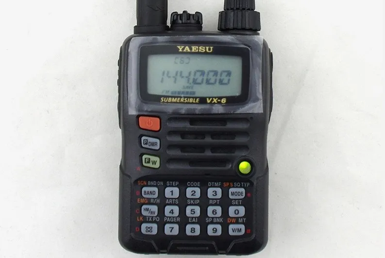 Yaesu VX 6R двухстороннее радио Yaesu VX-6R 144/430 МГц погружной двухдиапазонный 5 Вт FM трансивер