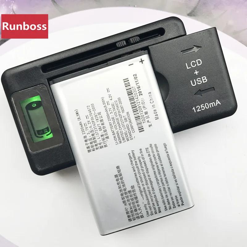 

2300mAh Li3723T42P3h704572 Battery For ZTE MF91 MF90M MF90 4G WIFI Router Modem Battery With LCD Wall Charger