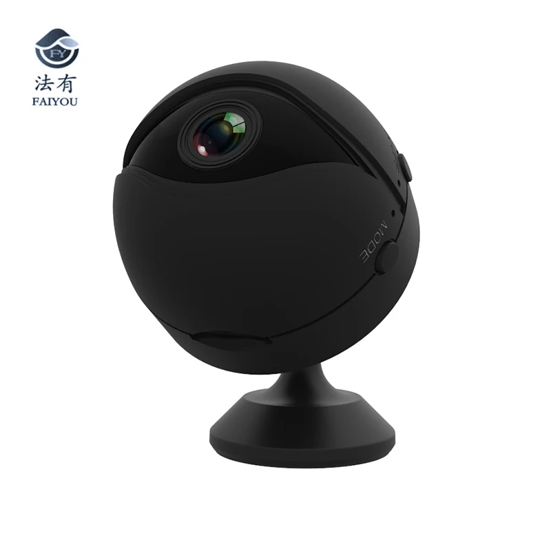 

Magnet Absorb Flexibility Wide Angle WIFI Mini Security Camera IR Night Vision1080P IP P2P App Mobile Manipulation Motion Detect
