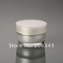 30 г груша белая акриловая конус-форма крем банку, косметические банку