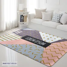 Современный геометрический модный супер мягкий ковер коврик прикроватный коврик для двери открытый молитвенный салон домашний Коврик для пола Противоскользящие коврики