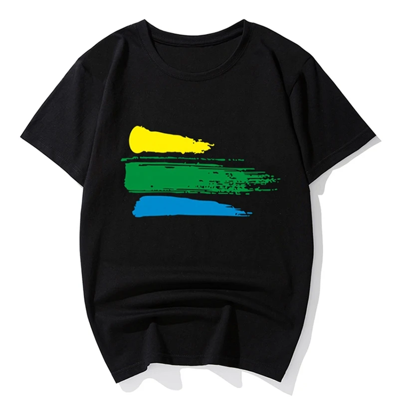

MFERLIER summer men funny t-shirts japan style plus size big 3XL Hipster tees short sleeve navy blue music print zebra