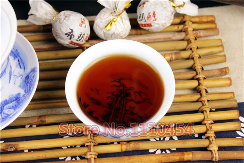  C-PE046 Promotion Upscale 20 pcs/lot Ripe Puer Tea Fragrant Mini Tuocha China Yunnan Slimming Shu Pu'er Tea Puerh Health Tea 