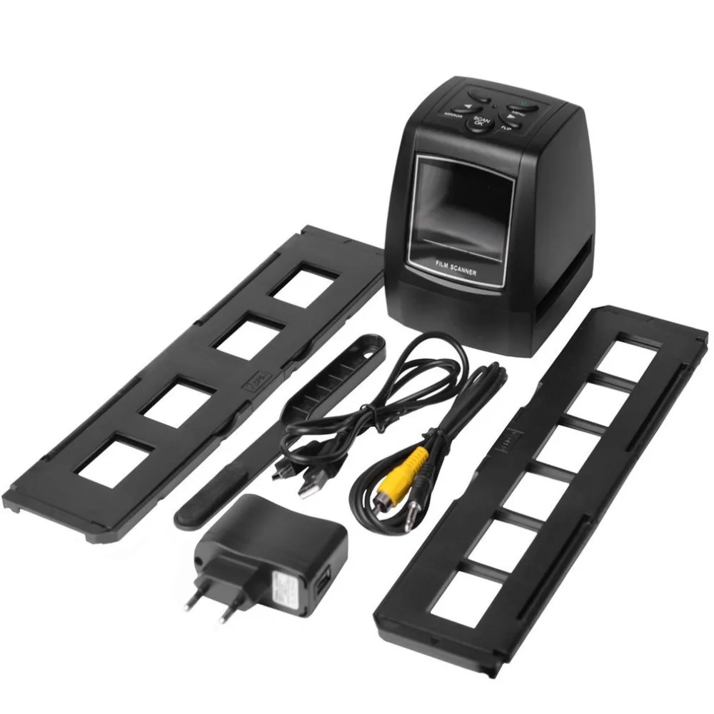  High Fast Photo Printe Resolution Photo Scanner 35mm/135mm Slide Film Scanner Digital USB Film Conv - 33008373237