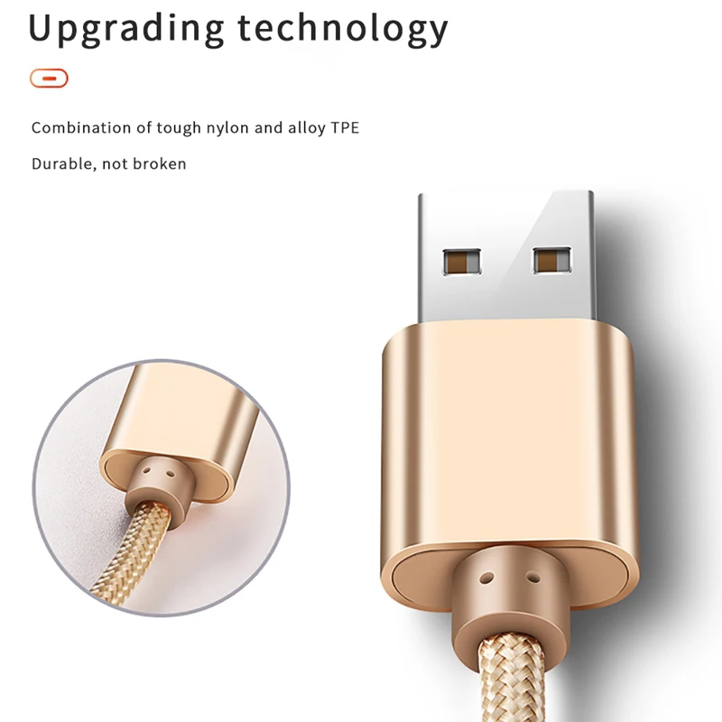 Кабель Micro USB 2.4A для Xiaomi samsung huawei LG Быстрая зарядка USB C планшет для передачи данных Android USB кабель для мобильного телефона зарядный шнур