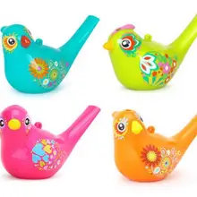 Цветная рисованная водная птица свисток Bathtime музыкальная игрушка для ребенка раннего обучения обучающая детская Подарочная Игрушка музыкальный инструмент