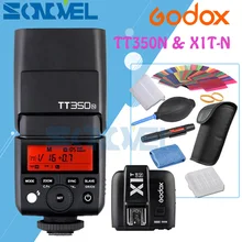 Godox TT350N 2,4G HSS 1/8000s i-ttl GN36 Вспышка Speedlite+ X1T-N передатчик для цифровой камеры Nikon SLR