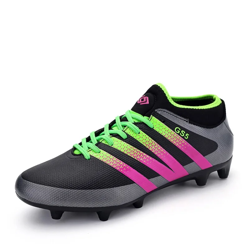 Mensoccer fútbol Zapatos FG Botas para hombres entrenamiento AG Botas largo spikes botas de futbol para hombres 35 -44