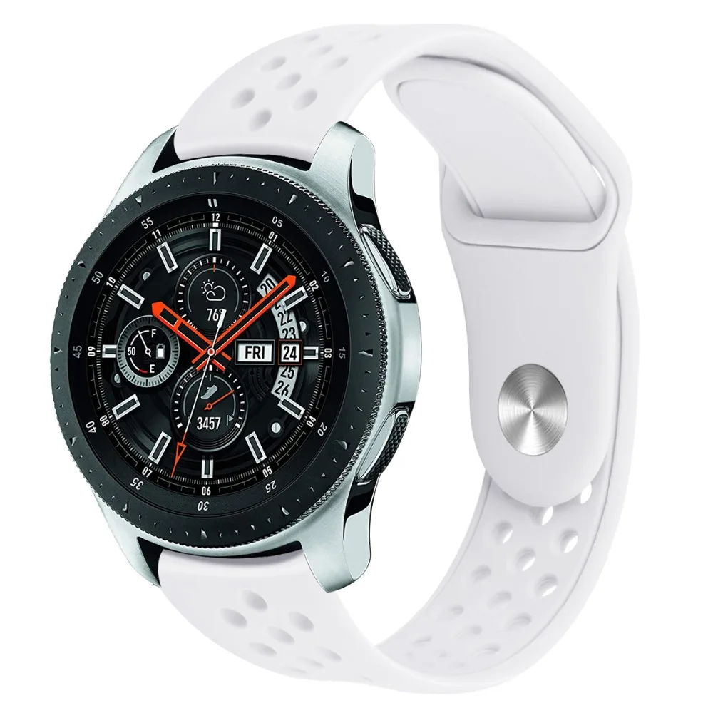 Спортивный ремешок для Samsung Gear S3 Frontier Классический 20 мм силиконовый часов R760/R770