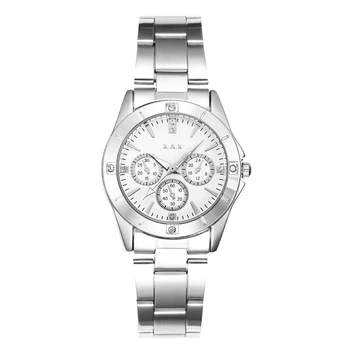 

Watches Women Stainless Steel Japanese Quartz Movement Waterproof Small Ladies Watches Bracelet Wrist Watch Female