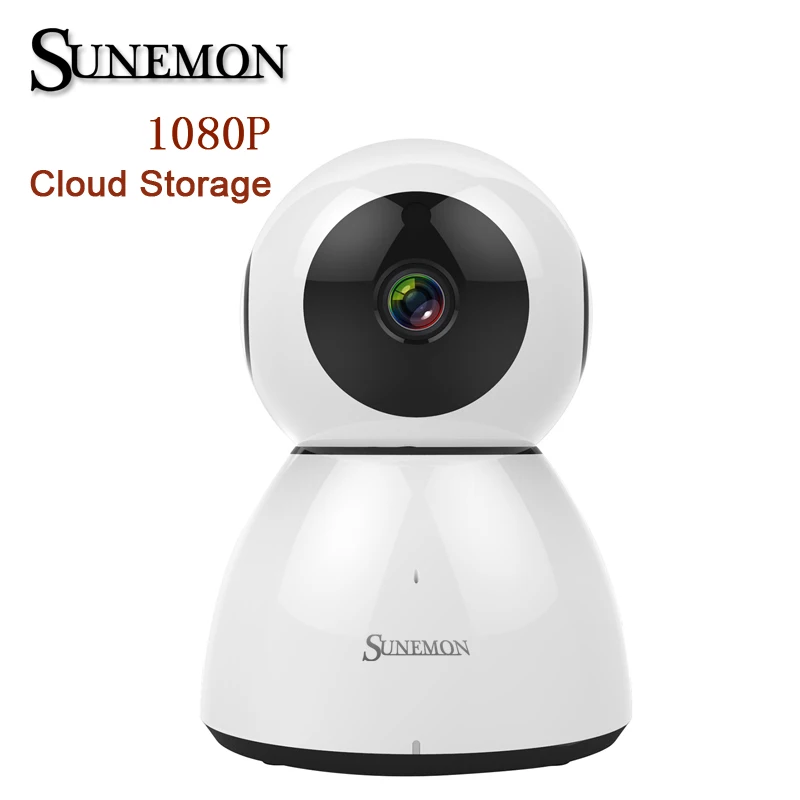 Sunemon 2MP 1080P Облачное хранилище wifi беспроводной двухсторонний Аудио Микрофон PT HD IR IP мини домашний охранный детский монитор камера