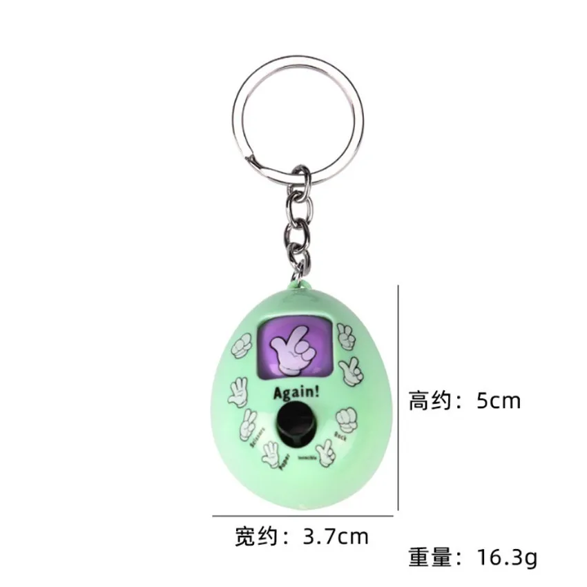 

New 2pcs/lot Cute Mini Plastic Stone Scissors Cloth Guessing Change The Face Toy Twisted Egg Cupule Kids Action Toy Wyq