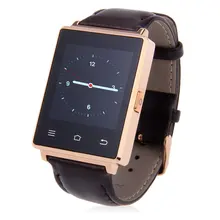 Heißer verkauf! NO. 1 D6 MTK6580 Quad Core 1,3 GHz 1 GB Ram 8 GB 1,63 “3G Smartwatch Telefon Android 5.1 GPS WiFi BT 4,0 Schrittzähler Herz Ratte