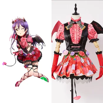 

Love Live! lovelive Umi Sonoda Awakening a Little Demon/Devil Cosplay Halloween Costume Girls' cosplay Full Set Carnival costume