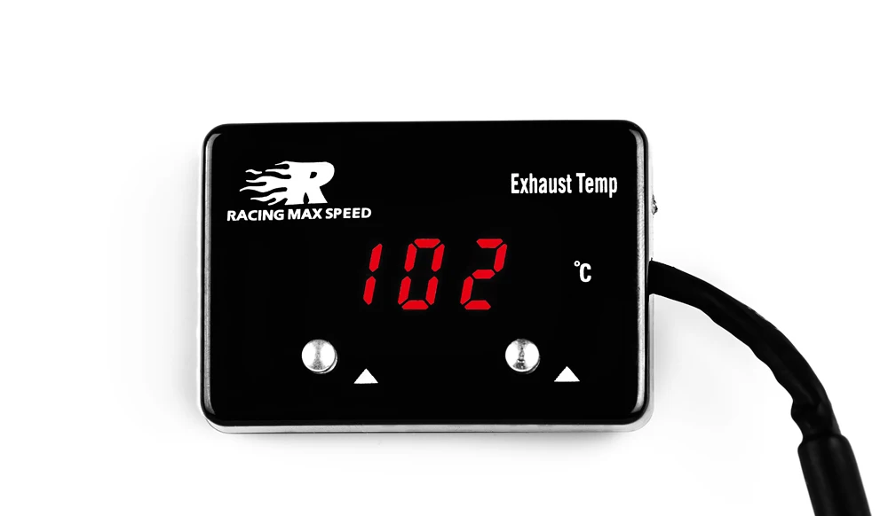 high quality 1 8 npt sensor digital exhaust temperature gauge red display digital temperature gauge ETM01