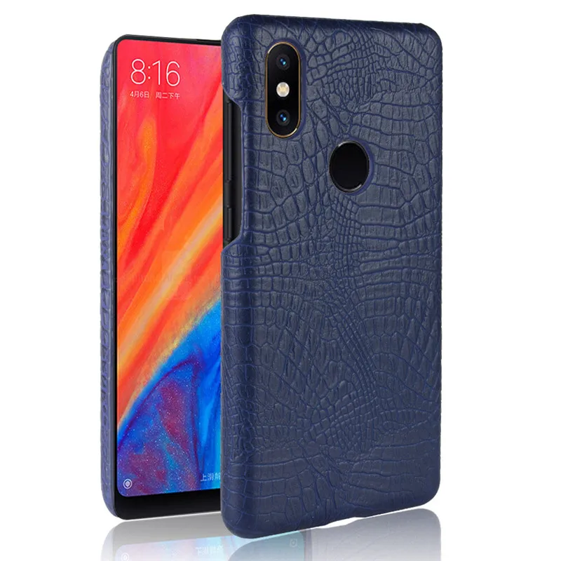 

Xiaomi Mi Mix 2S Mix2S Case Crocodile Pattern Hard PC+PU Leather Back Cover Case for Xiaomi Mi Mix 2S Mix2S Cover Protector