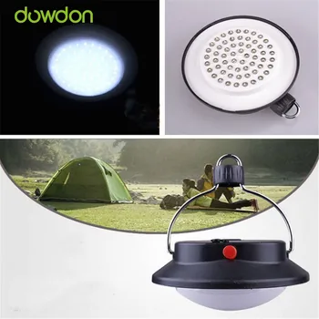 

30pcs/lot 300LM Ultra Bright 3 Mode Dimmable 60 SMD LED Camping Light Outdoor Tent Lantern Emergency Lamp by AAA or 18650