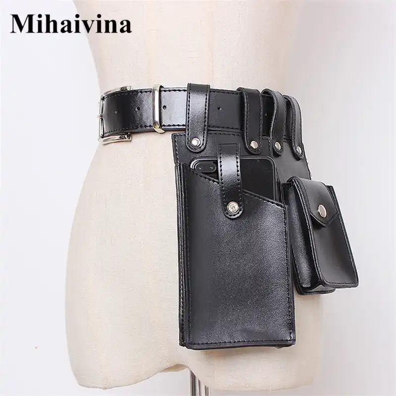 leather fanny pack purse