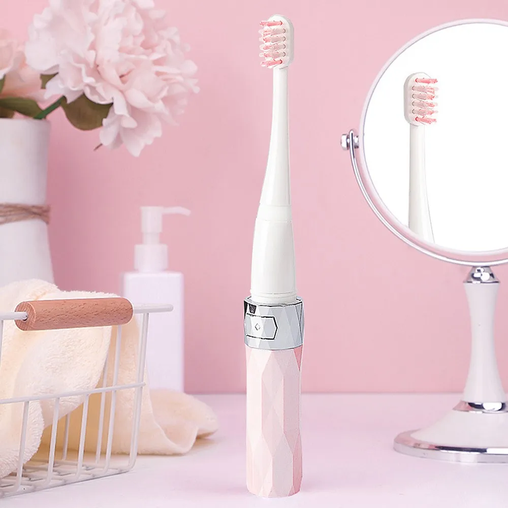 

Electric Toothbrush Waterproof Tooth Brush With 5 Replacement Toothbrush Head Charging Five Files Whitening Electric Toothbrush