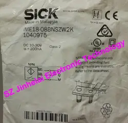 Новые и оригинальный Sick приближения, датчики IME18-08BNSZW2K