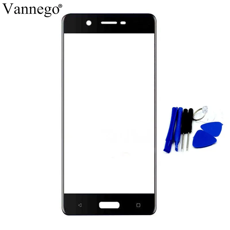 

Vannego Touch Panel For nokia 5 5.2 inch Touch Screen (no Digitizer ) Front Outer Glass Lens touchscreen Replacement parts