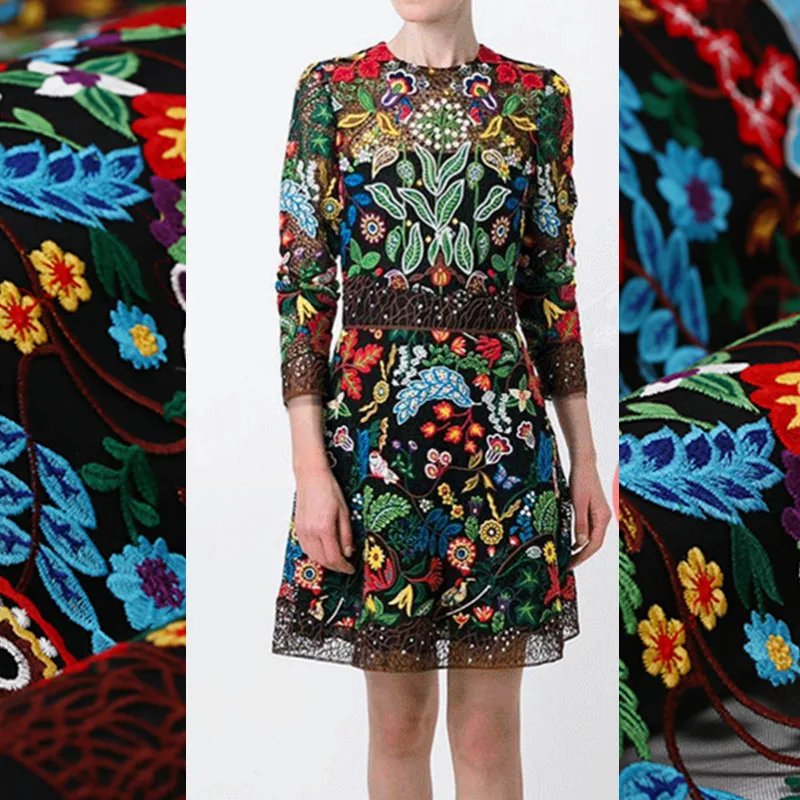 Горячая Распродажа, тяжелая чистая пряжа, вышивка, кружево, плюшевая ткань для платья, рубашки, tissus tecidos, метро, тела, потертый шик, дешево, Китай, сделай сам