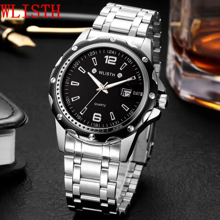 2017 New Hot Sale Brand WLISTH Fashion Watch Men gifts Luminous Waterproof Watch and box High Quality Stainless Steel Wristwatch 2017 New Hot Sale Brand WLISTH Fashion Watch Men gifts Luminous Waterproof Watch and box High Quality Stainless Steel Wristwatch