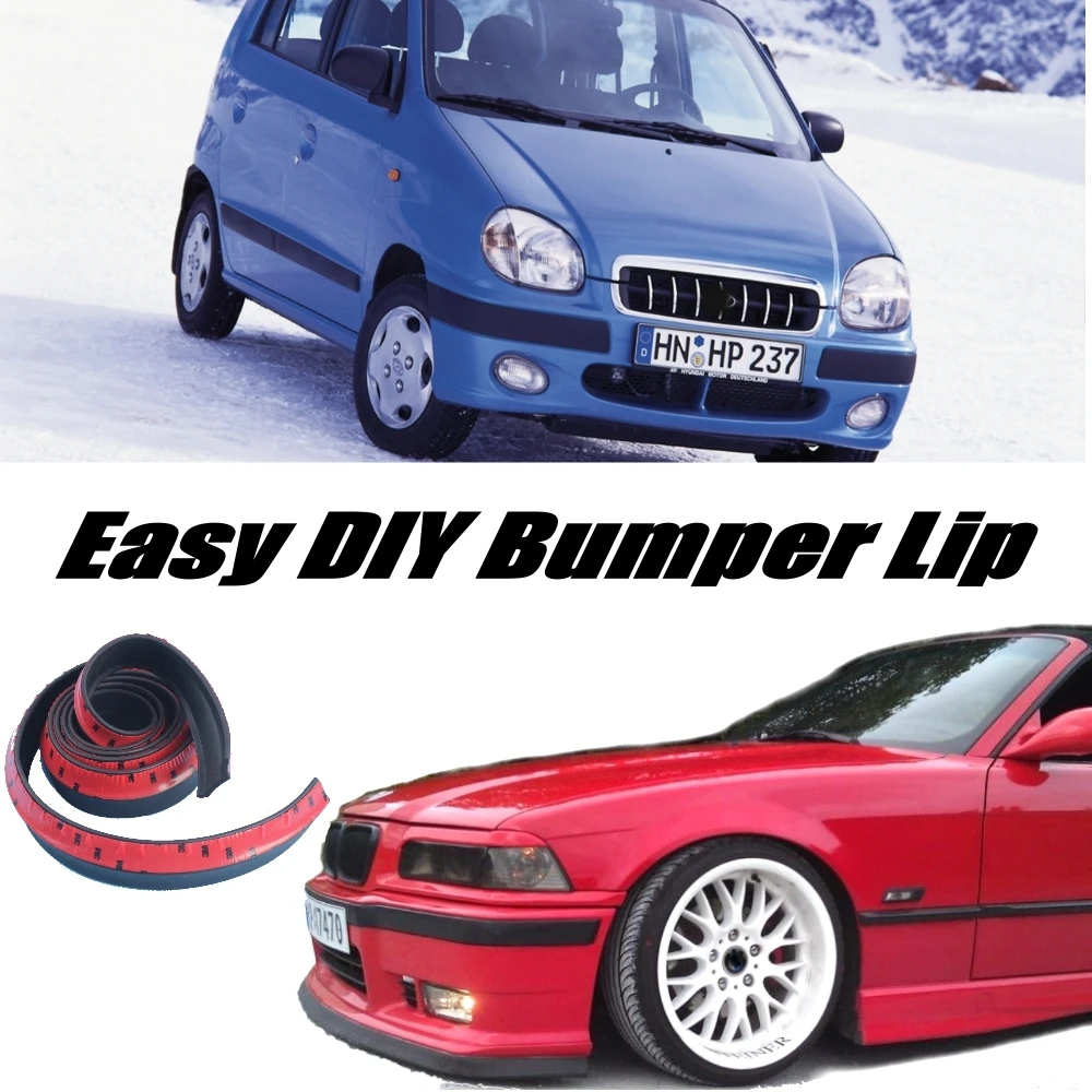 NOVOVISU For Hyundai Atos Eon Bumper Lip / Front Spoiler Deflector For