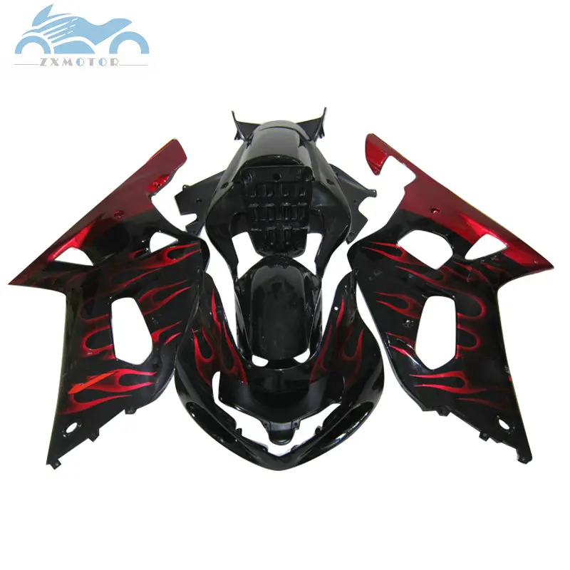 Комплект обтекателей для мотоцикла SUZUKI 2001 2002 2003 GSXR600 GSXR 750 K1 комплект на вторичном