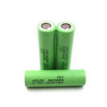 C& P Замена для samsung 15UM 18650 батарея 1500 mAh 10 шт. разрядный ток 20A батаейки к электронным сигаретам инструмент 20A